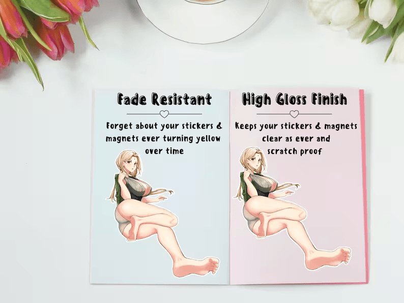 Hardcore anime nsfw rule 34 Tsunade Naruto Shippuden Boruto ecchi stickers.