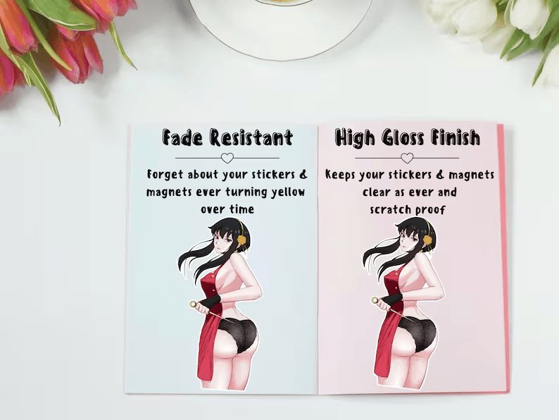 Nsfw Yor Spy x Family hardcore anime rule 34 ahegao  ecchi stickers.