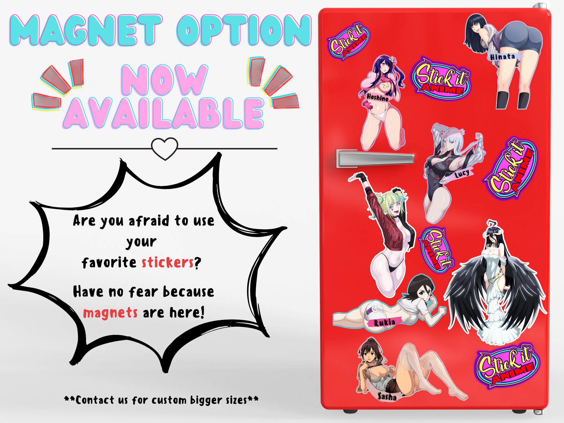 Rule 34 anime Harley Quinn from Suicide Squad Isekai ecchi nsfw refrigerator waifu magnets. 