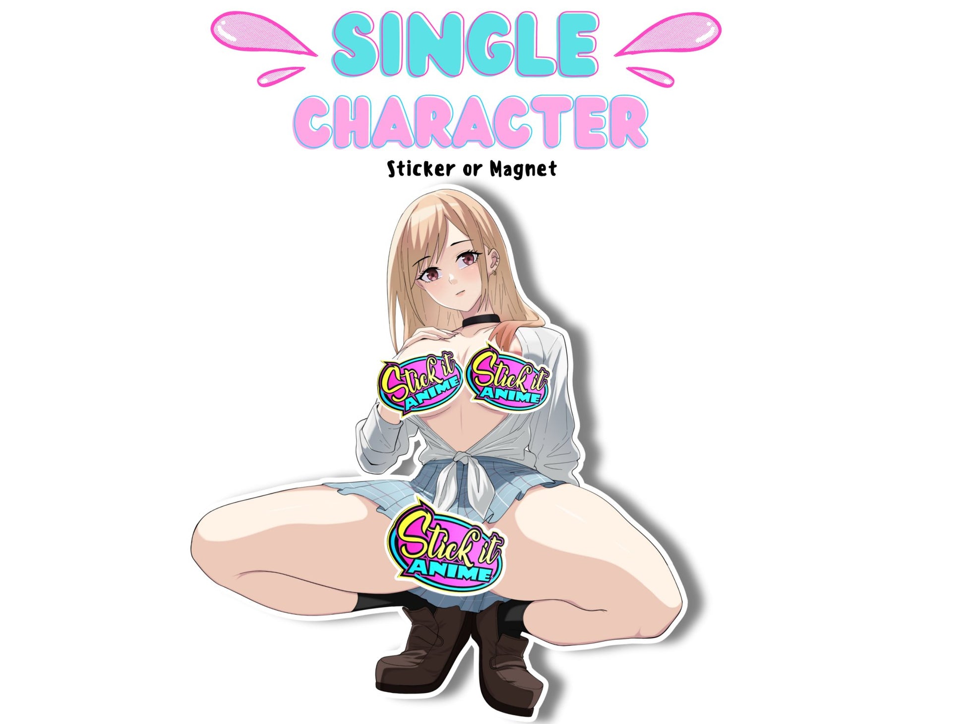 NSFW Marin waifu stickers and magnets - Stick it Anime STICK IT ANIME NSFW Marin waifu stickers and magnets - Stick it Anime STICK IT ANIME